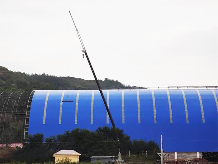 龙海煤棚网架工程