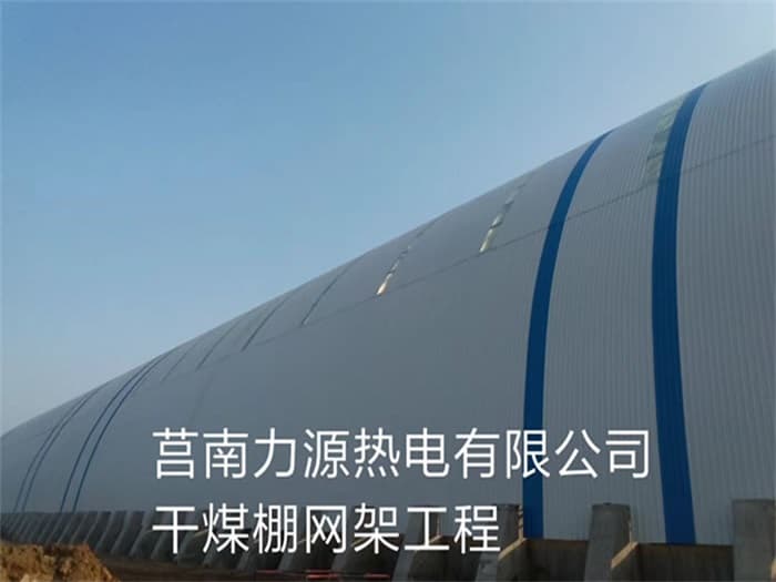 龙海力源热电有限公司干煤棚网架工程